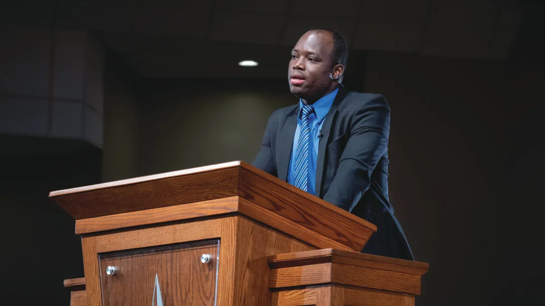 Pastor Alexander Tingbani Preaching